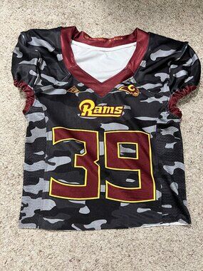 Rams Football Jersey in Camo
